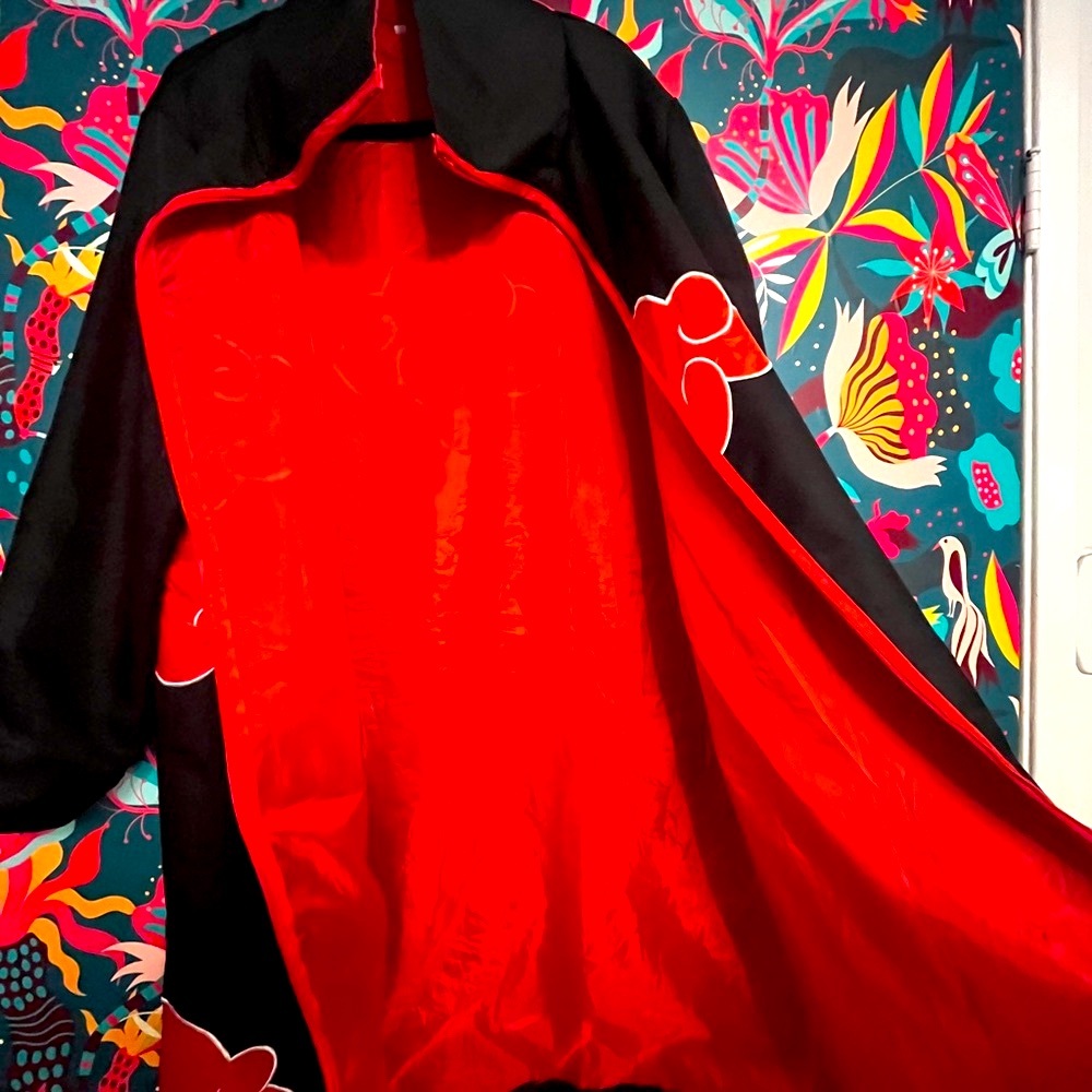 Naruto Shippuden Akatsuki medium Cloak - Picture 3 of 4